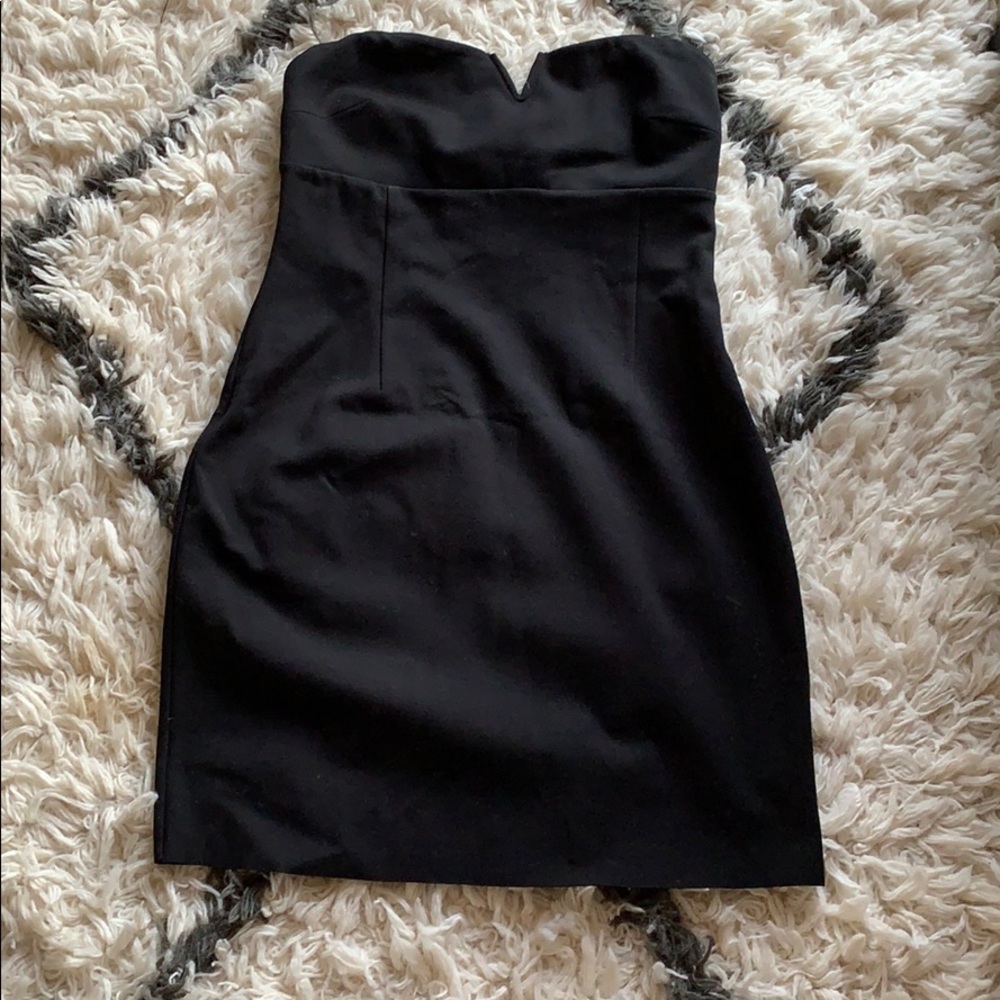 Strapless black dress (brand new)
